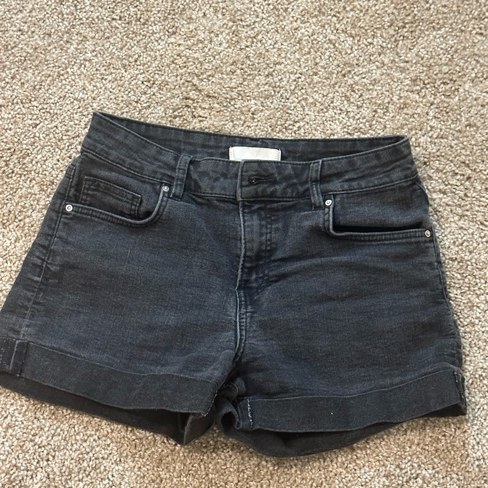 H&M Dark Gray Denim Women's Shorts